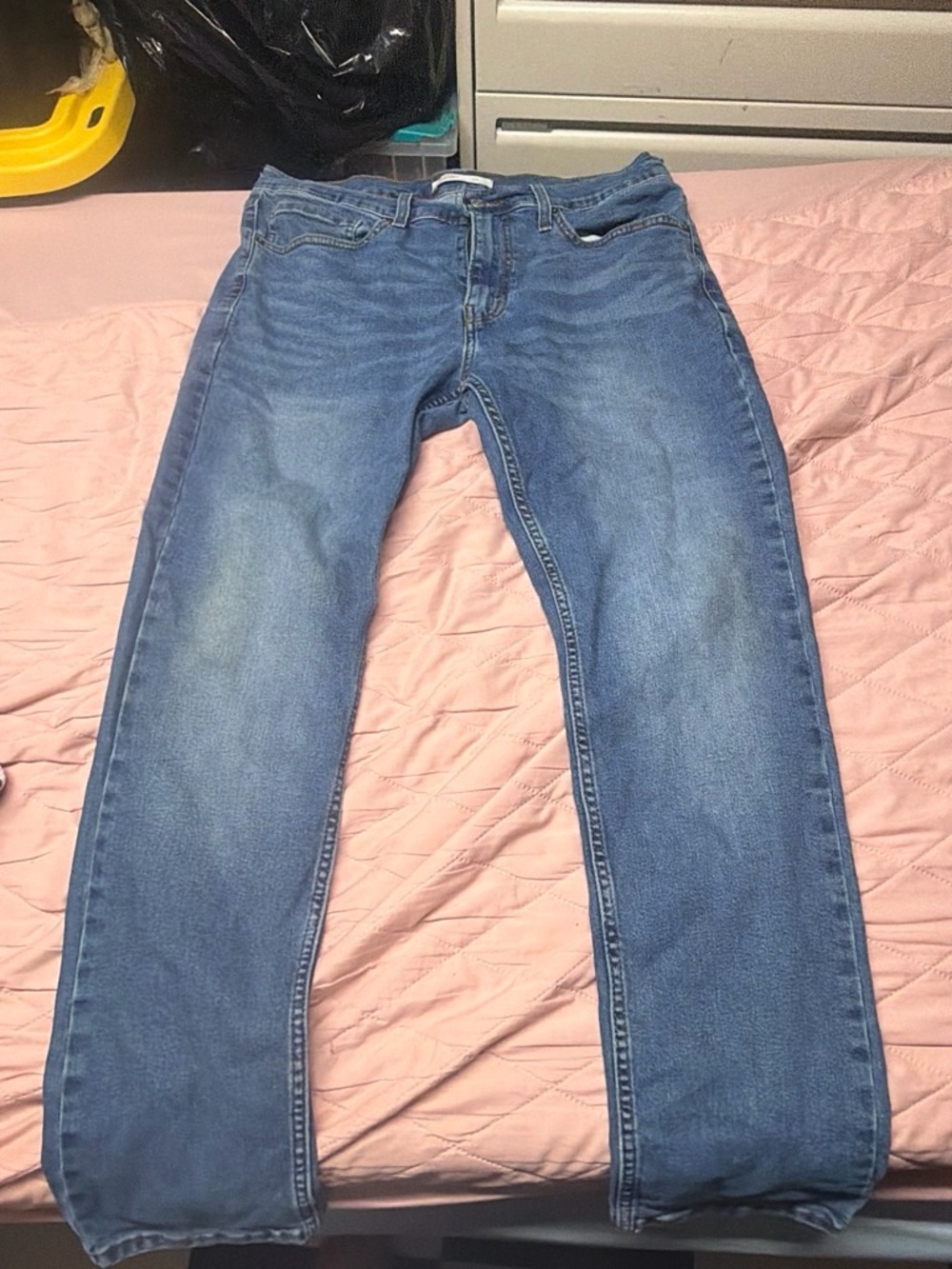 Levi's Blue Straight Leg Women's Jeans